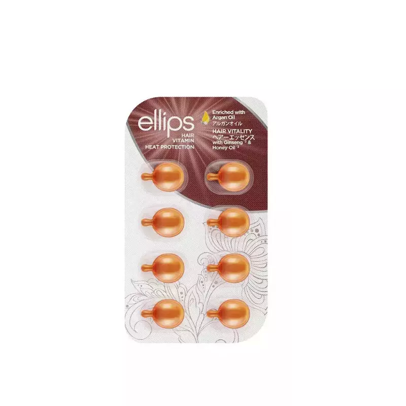 Φωτογραφία προϊόντος: Ellips Hair Vitality Αμπούλες Μαλλιών Ενδυνάμωσης 8x1ml