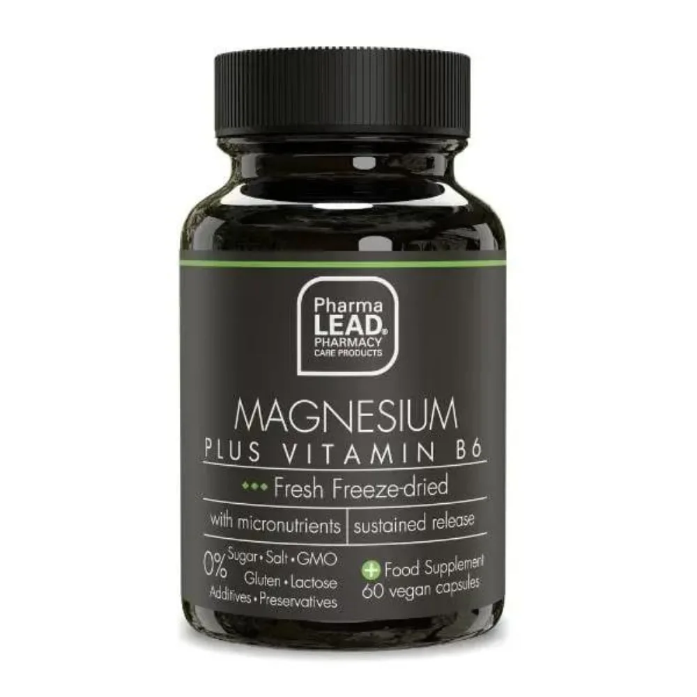 Φωτογραφία προϊόντος: PharmaLead Black Range Magnesium Plus Vitamin B6 60 κάψουλες
