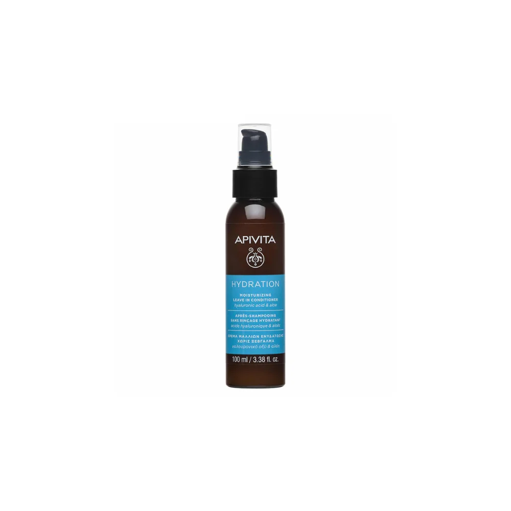 Φωτογραφία προϊόντος: Apivita Hydration Leave In Conditioner Ενυδάτωσης για Όλους τους Τύπους Μαλλιών 100ml
