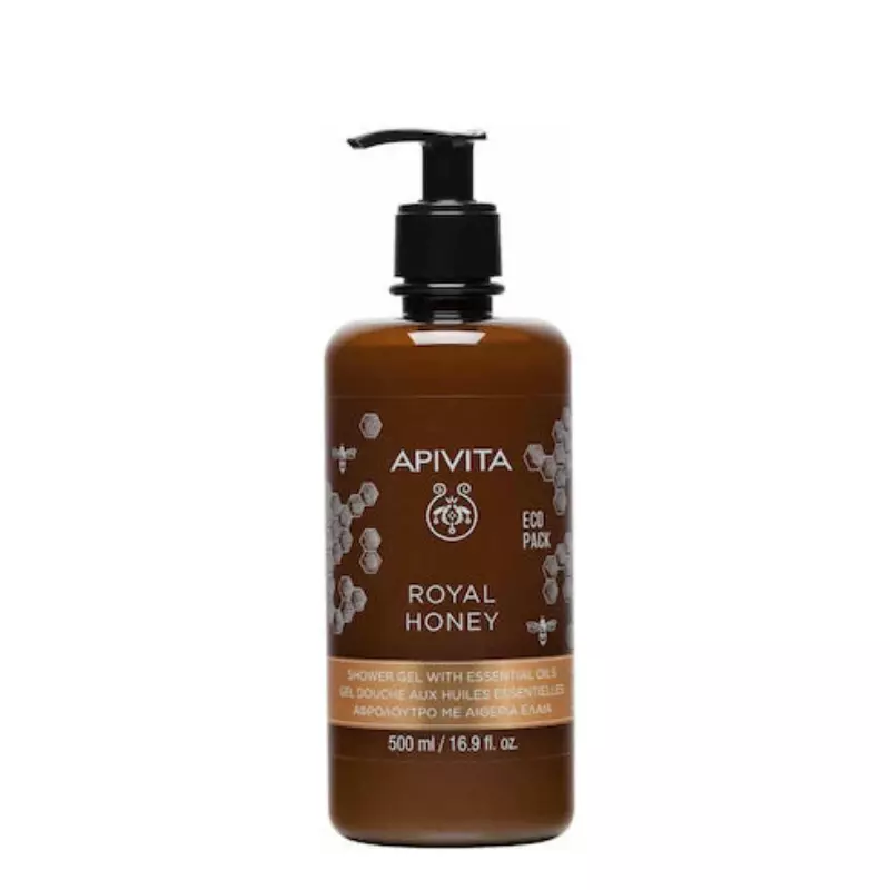 Φωτογραφία προϊόντος: Apivita Royal Honey Κρεμώδες Αφρόλουτρο με Αιθέρια Έλαια 500ml