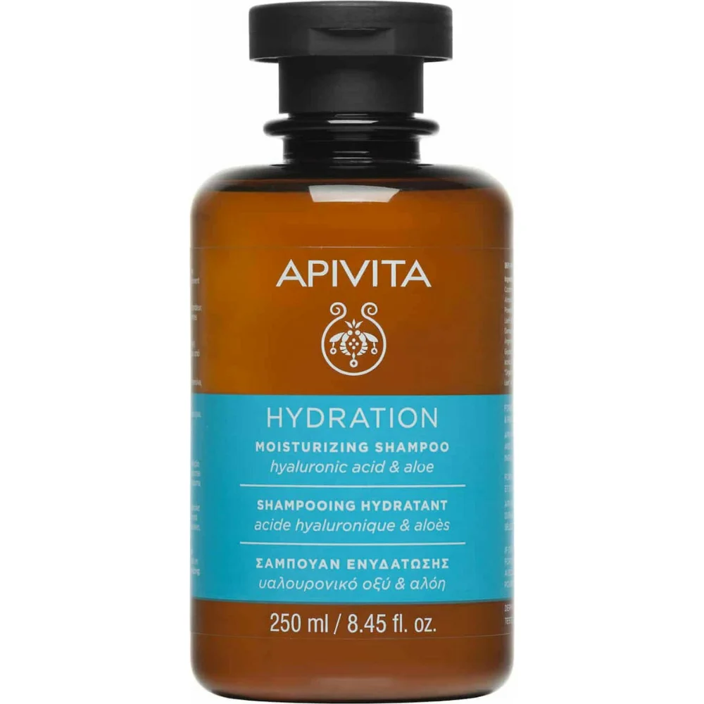 Φωτογραφία προϊόντος: Apivita Hydration Hyaluronic Acid + Aloe Σαμπουάν για Ενυδάτωση 250ml