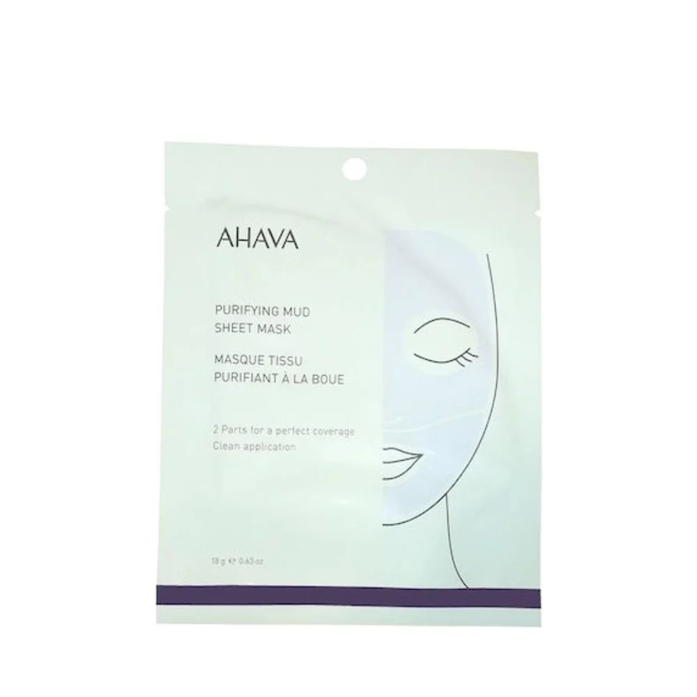 Φωτογραφία προϊόντος: AHAVA Purifying Mud Sheet Mask 2 parts 18g