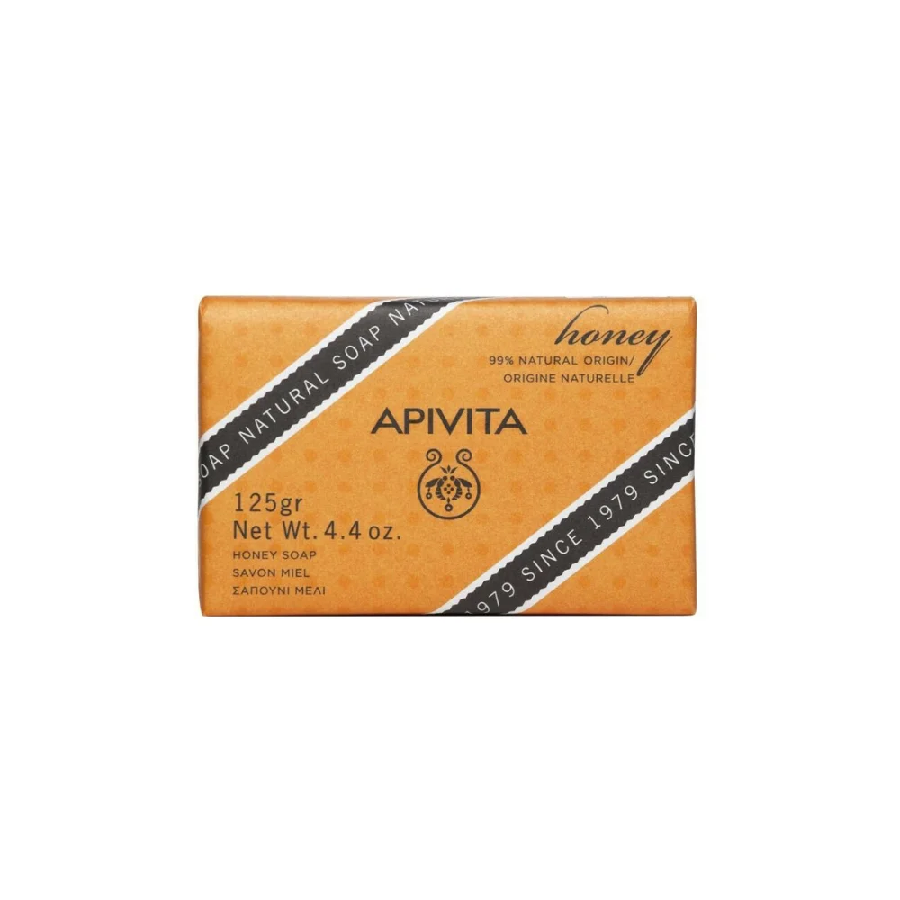 Φωτογραφία προϊόντος: Apivita Natural Soap Σαπούνι με Μέλι για τις ξηρές επιδερμίδες - 125gr