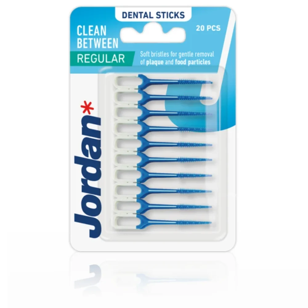 Φωτογραφία προϊόντος: Jordan Clean Between Sticks Regular Μεσοδόντια Βουρτσάκια 20τμχ