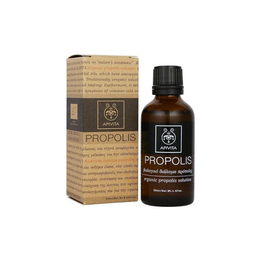 Φωτογραφία προϊόντος: Apivita - Propolis Βιολογικό Διάλυμα Πρόπολης - 50ml