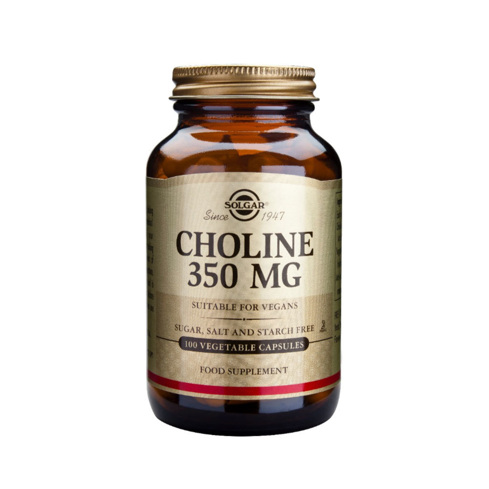 Φωτογραφία προϊόντος: Solgar - Choline 350mg Χολίνη - 100caps