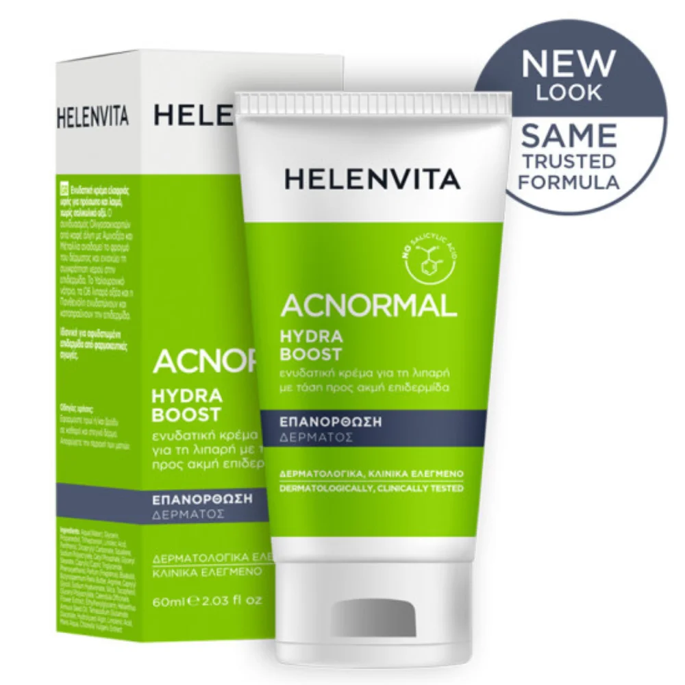 Φωτογραφία προϊόντος: Helenvita Acnormal Hydra Boost (Λιπαρό Δέρμα με Ακμή) Κρέμα 60ml