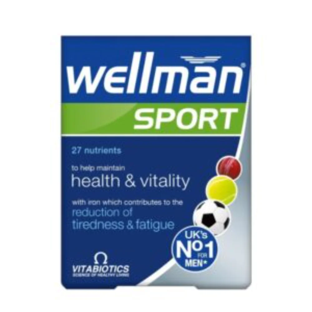 Φωτογραφία προϊόντος: Vitabiotics Wellman Sport - 30 δισκία