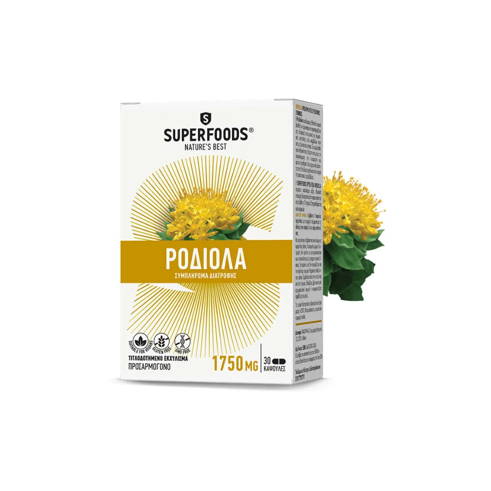 Φωτογραφία προϊόντος: SuperFoods Ροδιόλα 30 κάψουλες