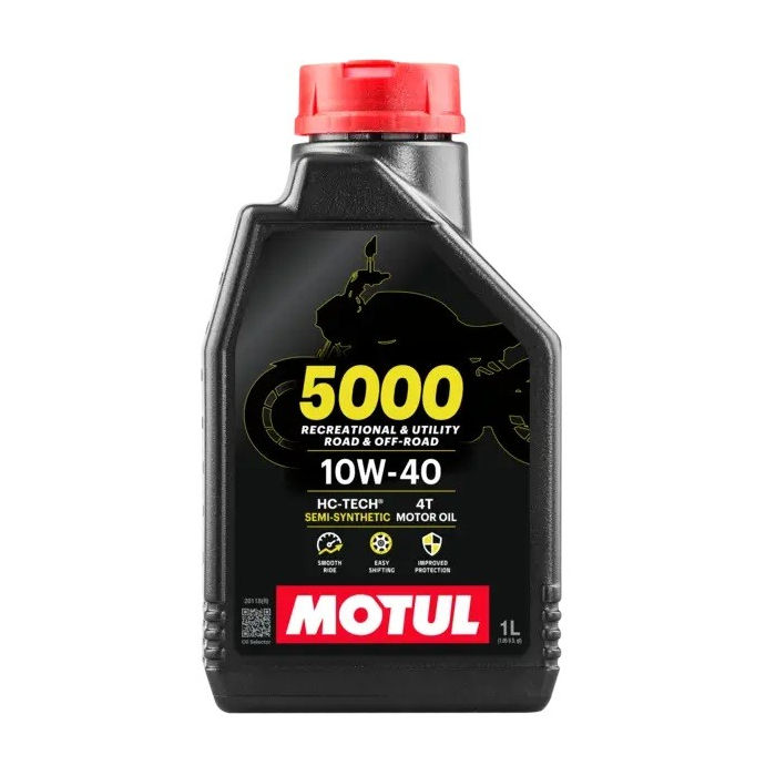 Φωτογραφία προϊόντος: Λιπαντικό ΜΟΤΟ Motul 5000 4T 10W-40 1 λίτρο