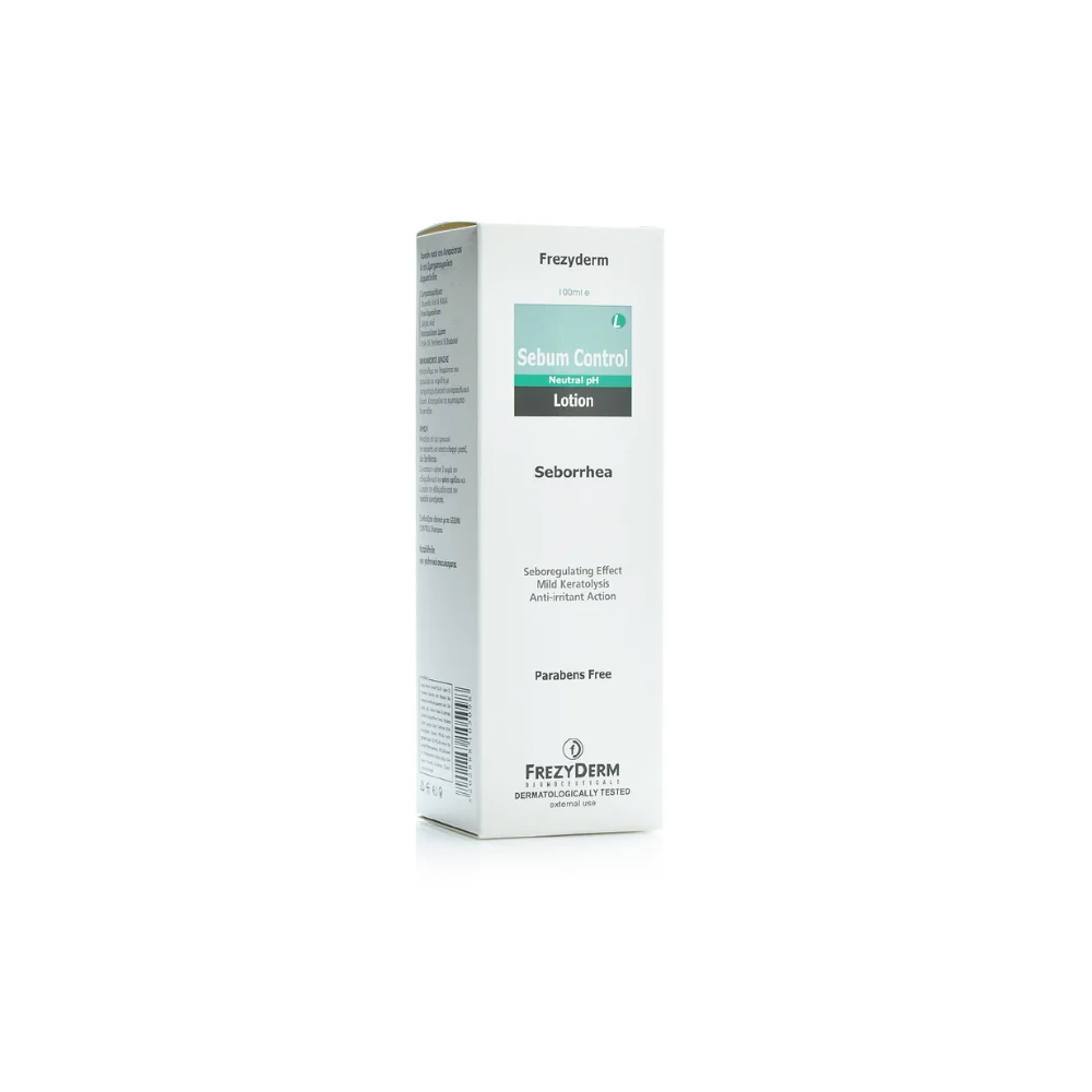 Φωτογραφία προϊόντος: Frezyderm Sebum Control Lotion – Λοσιόν για Κατά της Σμηγματορροϊκής Δερματίτιδας και Λιπαρότητας – 100ml