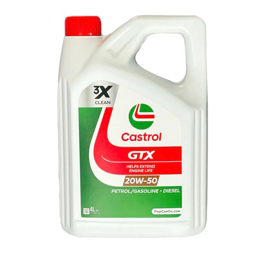 Φωτογραφία προϊόντος: Castrol GTX 20W-50 4 λίτρα