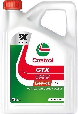 Φωτογραφία προϊόντος: Castrol GTX 15W-40 A3/B3 4lt