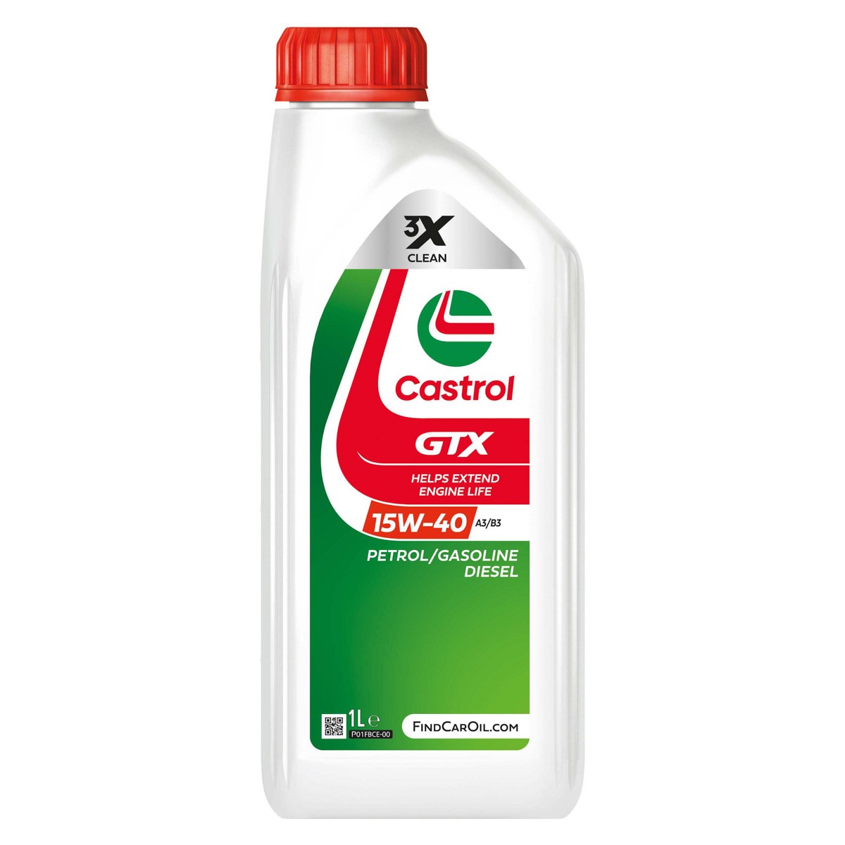 Φωτογραφία προϊόντος: Castrol GTX 15W-40 A3/B3 1lt