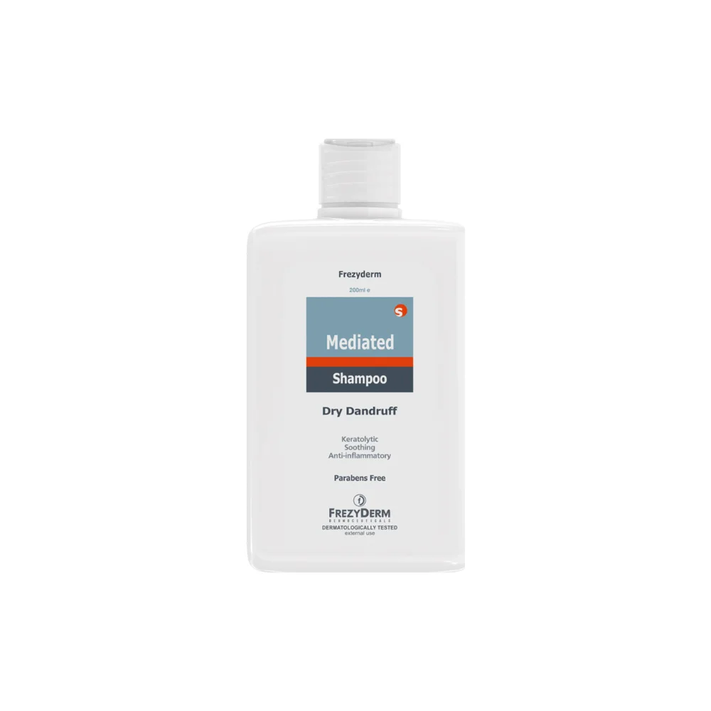 Φωτογραφία προϊόντος: Frezyderm Mediated Shampoo - 200ml για ξηρή πιτυρίδα/ξηροδερμία