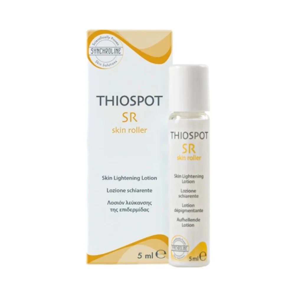 Φωτογραφία προϊόντος: Synchroline Thiospot Skin Roller Λοσιόν Λεύκανσης Έντονων + Εντοπισμένων Κηλίδων 5ml