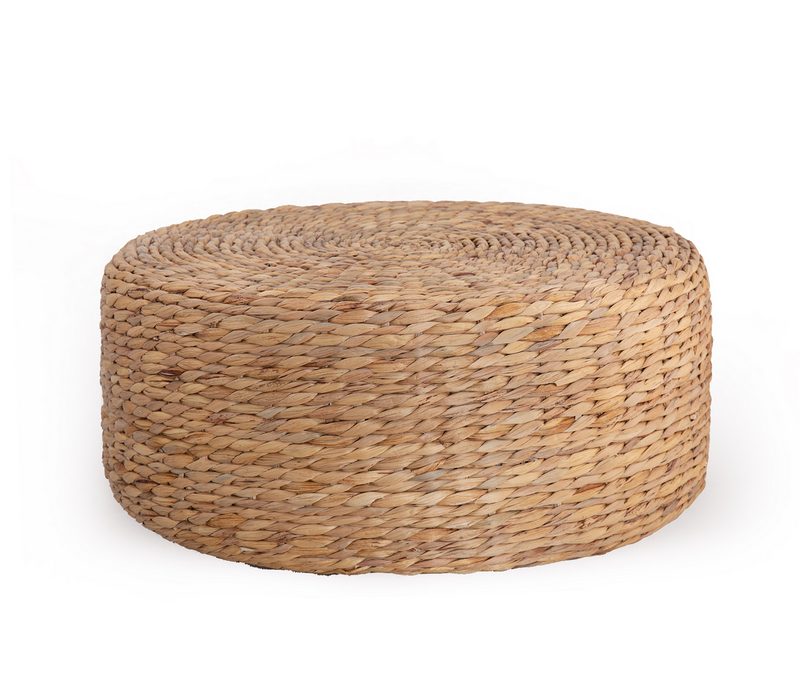 Φωτογραφία προϊόντος: NEF-NEF Πουφ ROMANO Φ58x25cm από Υάκινθο 100% (Σειρά ΠΟΥΦ)