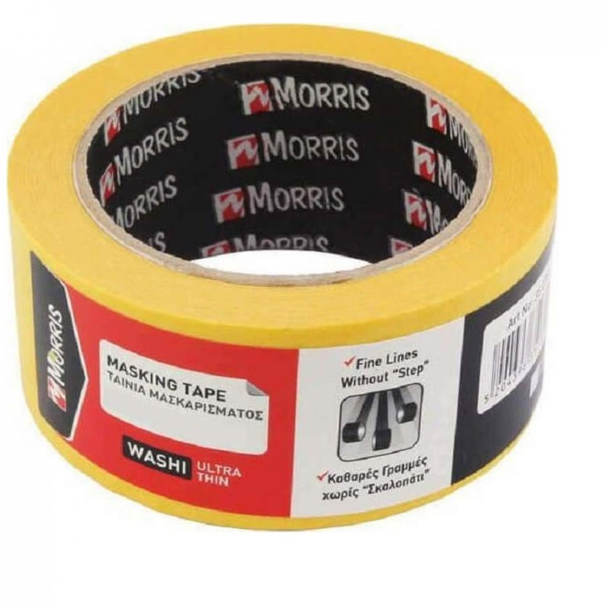 Φωτογραφία προϊόντος: ΧΑΡΤΟΤΑΙΝΙΑ MORRIS WASHI 30mm x 45m (35234)