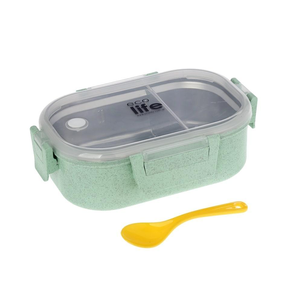 Φωτογραφία προϊόντος: Light Green Φαγητοδοχείο 900ml | Με χώρισμα Ecolife