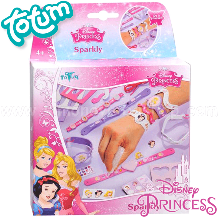 Φωτογραφία προϊόντος: DISNEY PRINCESS Sparkly Βραχιόλια TO-44043
