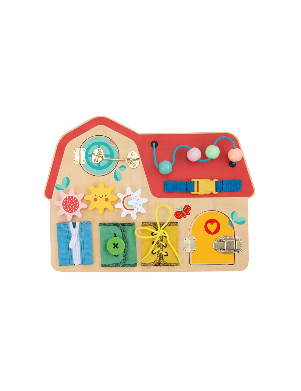 Φωτογραφία προϊόντος: TOOKY TOYS Ξύλινο Σπίτι Δραστηριοτήτων TH642
