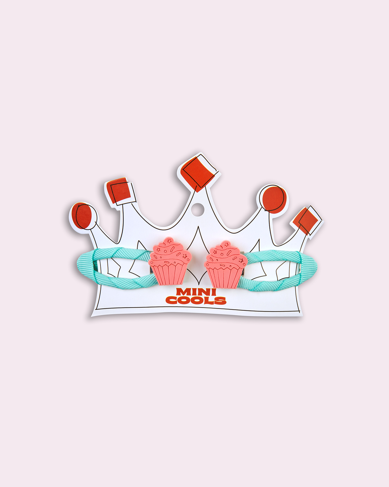 Φωτογραφία προϊόντος: Minicools Cupcake Hair Clips – Τσιμπιδάκια Μαλλιών