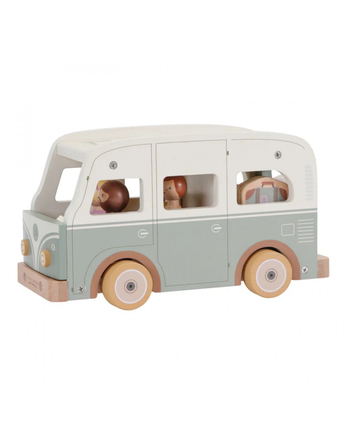 Φωτογραφία προϊόντος: LITTLE DUTCH Ξύλινο βανάκι Retro FSC LD7098