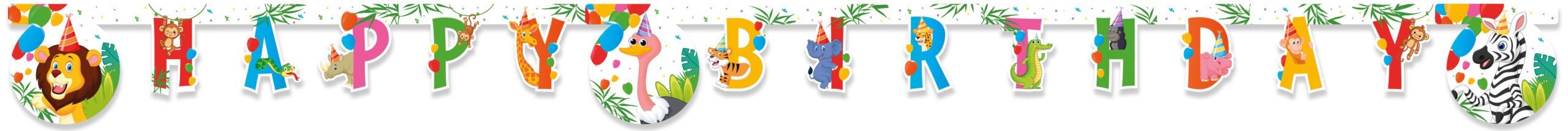 Φωτογραφία προϊόντος: Procos Party Banner Decorata Jungle Ballons (93786)