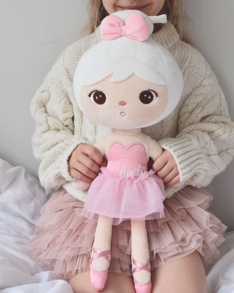 Φωτογραφία προϊόντος: MeToo Κούκλα Μπαλέτου 50 cm εξατομικευμένη με όνομα