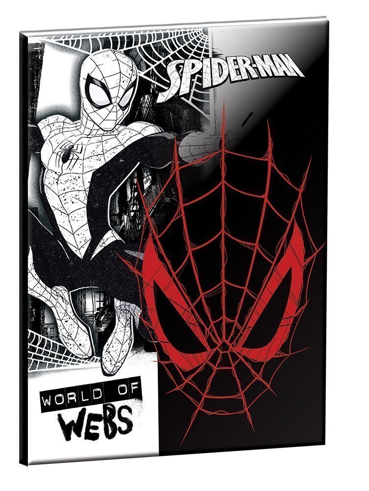 Φωτογραφία προϊόντος: Gim Τετράδιο Ριγέ Spiderman World of Webs Β5 40 Φύλλων (337-08400)