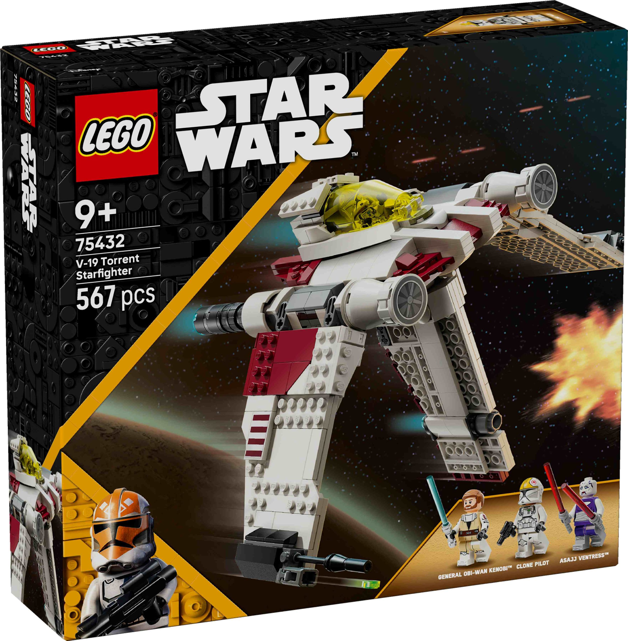 Φωτογραφία προϊόντος: Lego Star Wars V-19 Torrent Starfighter (75432)