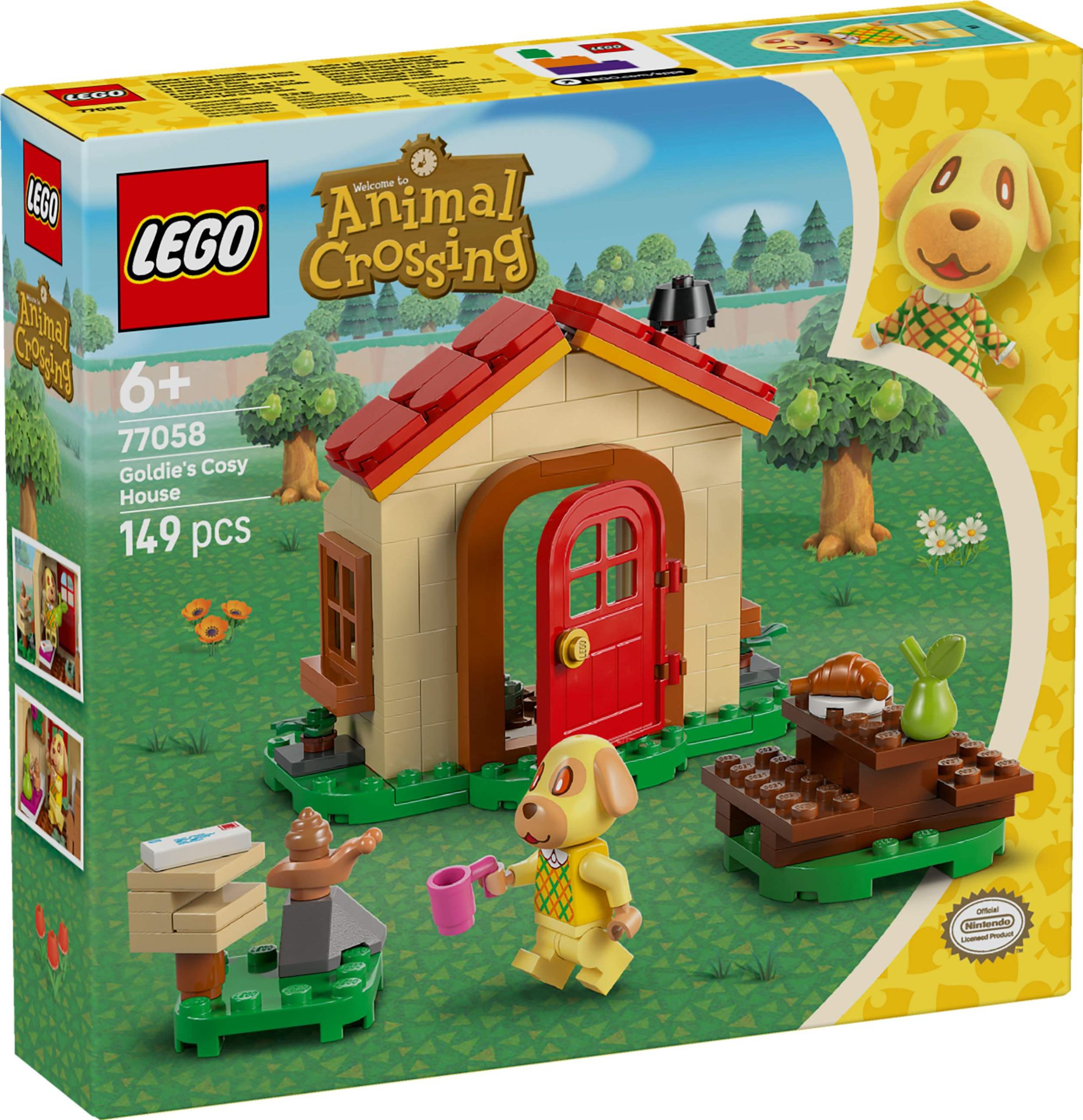 Φωτογραφία προϊόντος: LEGO Animal Crossing Goldie's Cosy House (77058)