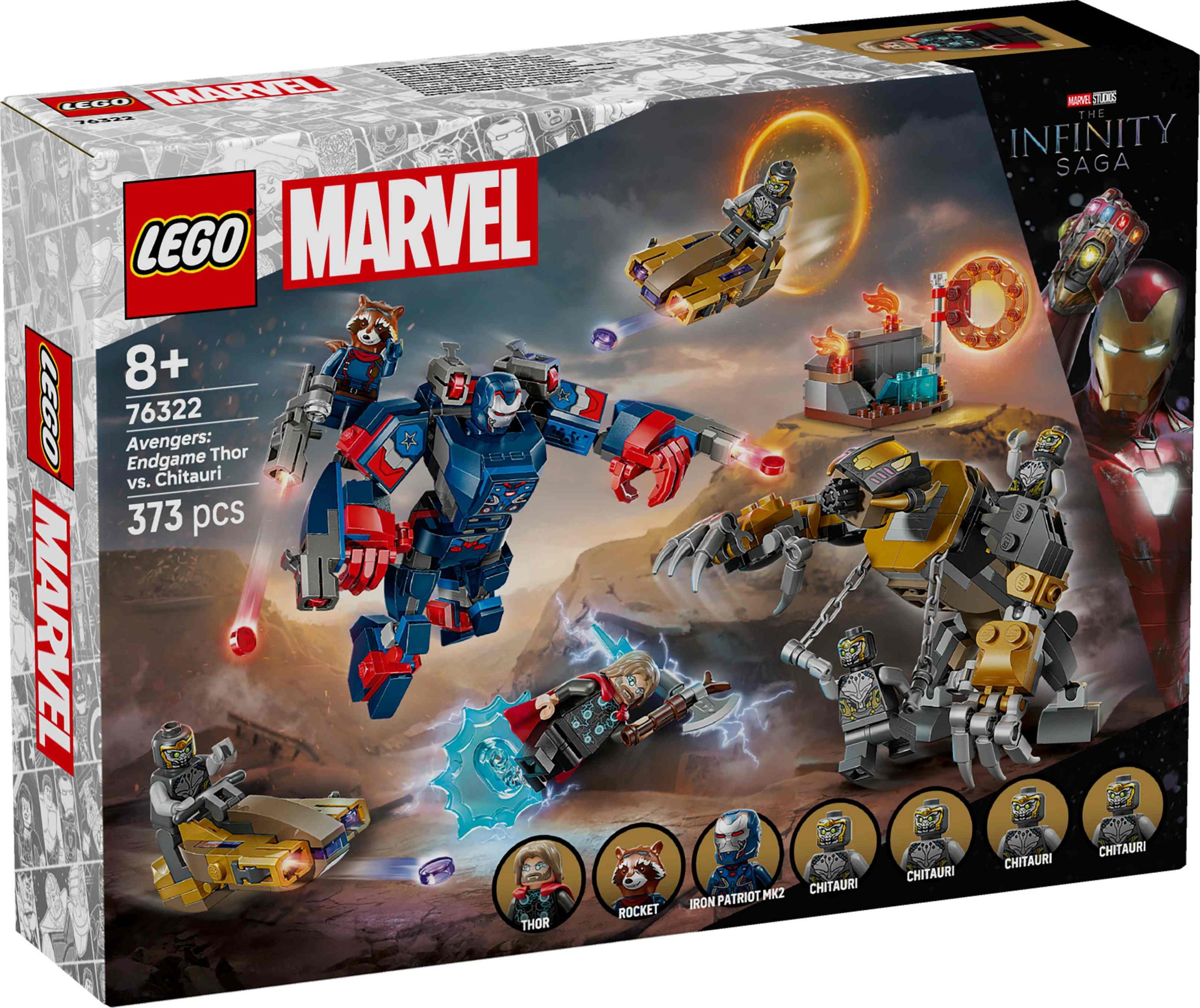 Φωτογραφία προϊόντος: Lego Super Heroes Avengers: Endgame Thor vs. Chitauri (76322)