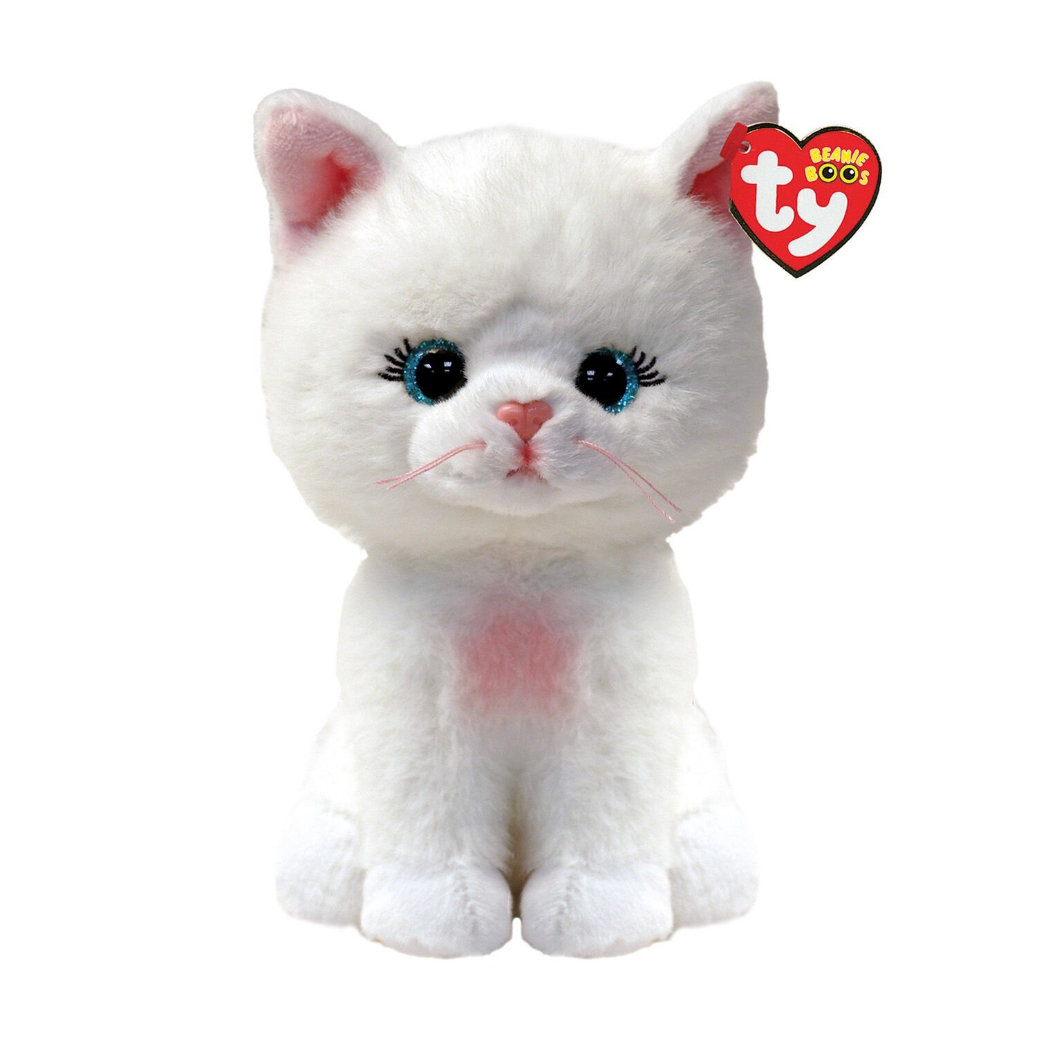 Φωτογραφία προϊόντος: AS το καλό παιχνίδι TY Beanie Boos Amelia Χνουδωτή Γατούλα Λευκή 15εκ (1607-37377)