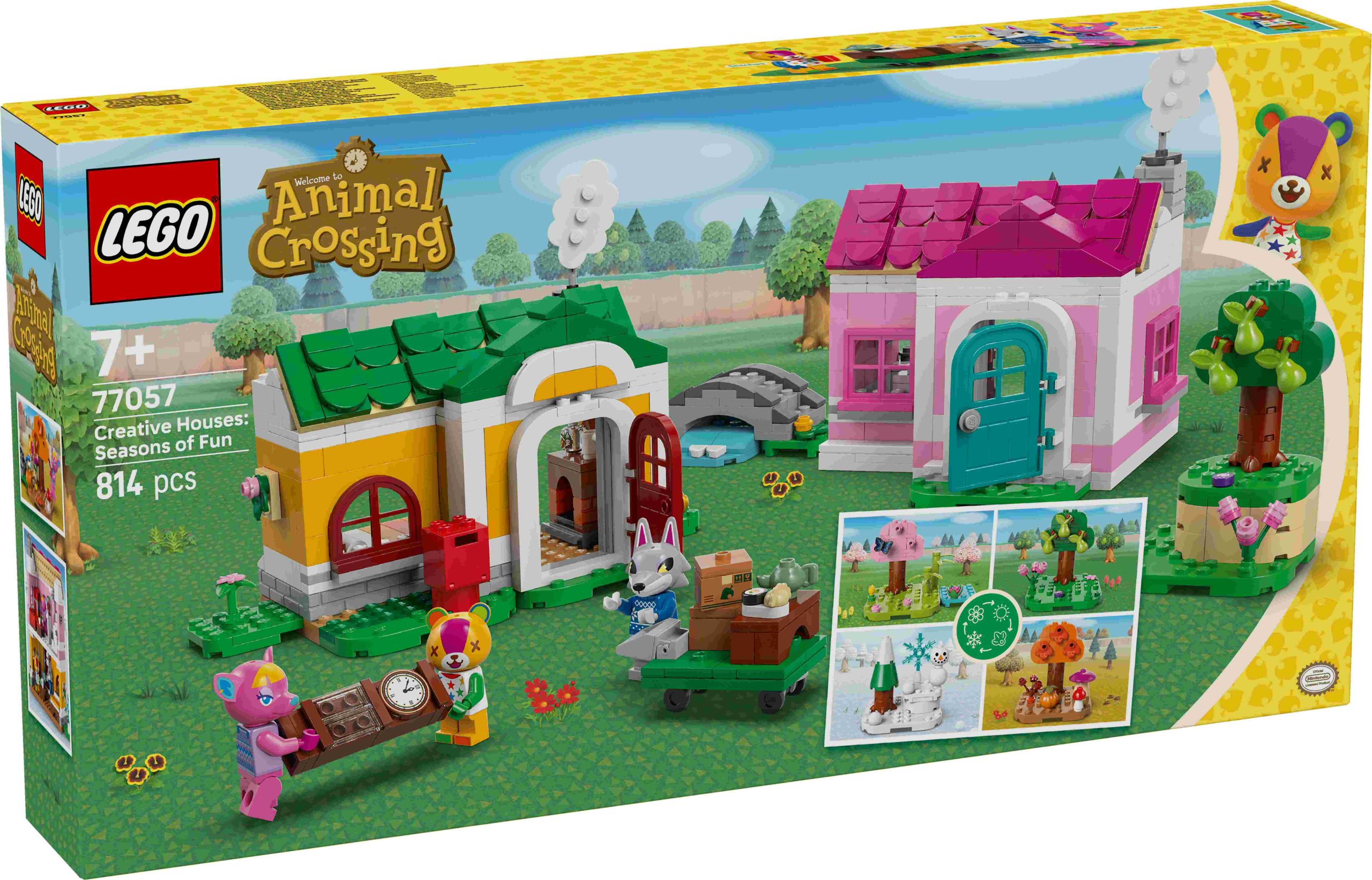 Φωτογραφία προϊόντος: LEGO Animal Crossing Creative Houses: Seasons of Fun (77057)
