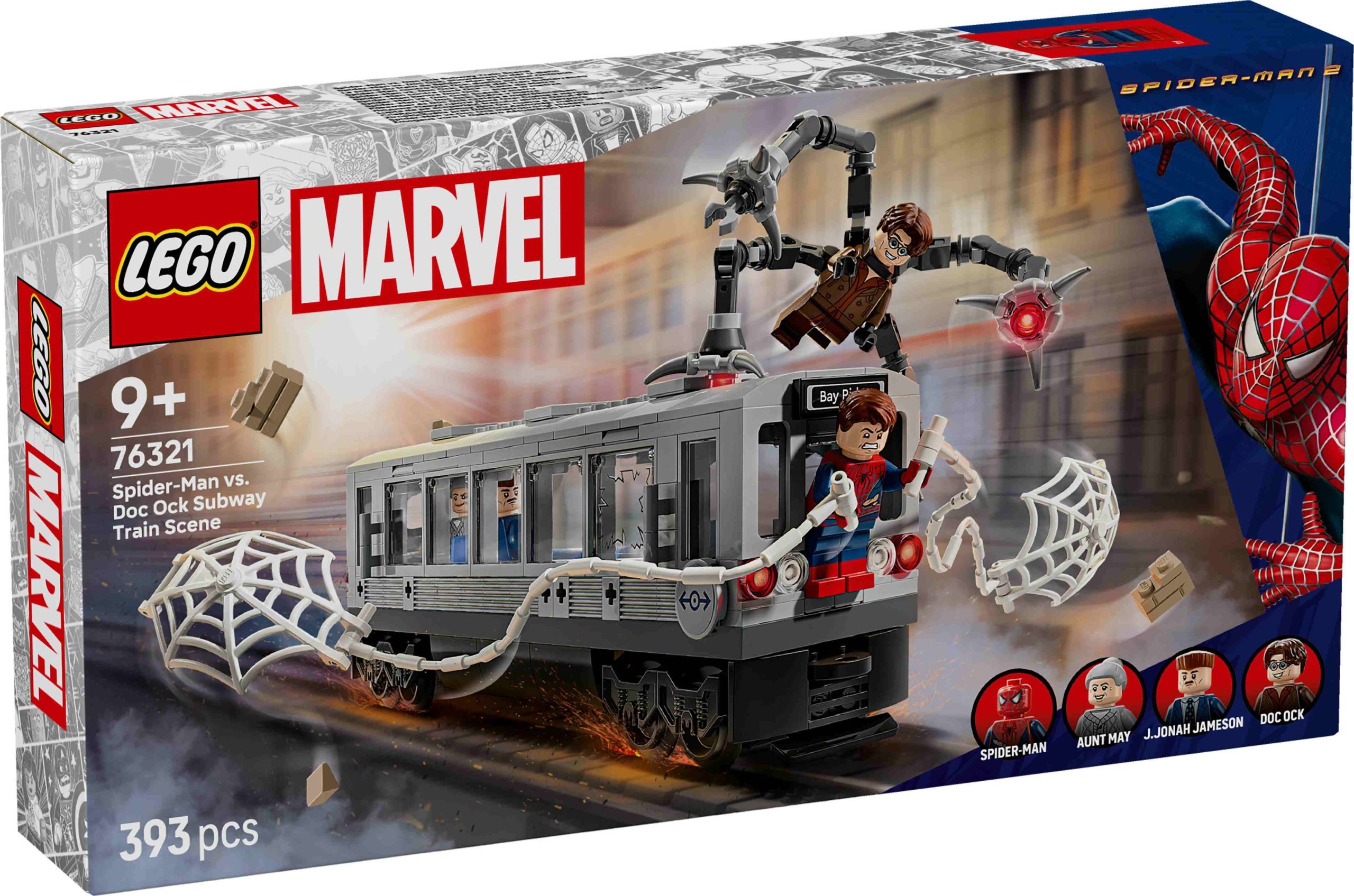 Φωτογραφία προϊόντος: Lego Super Heroes Spider-Man vs. Doc Ock Subway Train Scene (76321)