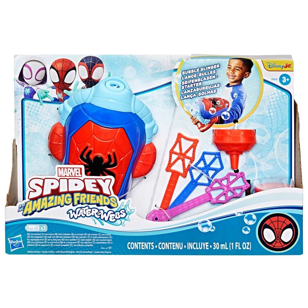 Φωτογραφία προϊόντος: Hasbro Spidey And His Amazing Friends Spidey Bubble Slinger (G0660)