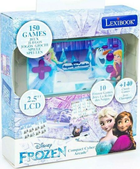 Φωτογραφία προϊόντος: Real Fun Toys Lexibook Κονσόλα Με 150 Παιχνίδια Portable Disney Frozen (JL2367FZ)