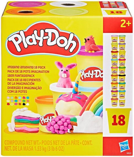 Φωτογραφία προϊόντος: Hasbro Play-Doh Imagine Anything 18 Pack (G0522)
