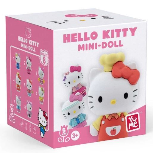 Φωτογραφία προϊόντος: Yu Me Toys Yume Hello Kitty Mini Doll Cute Outfits Series 5εκ. (TOY-0164)