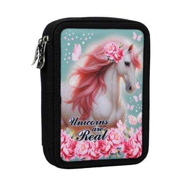 Φωτογραφία προϊόντος: Back me Up Κασετίνα Διπλή Butterfly Unicorn (357-25100)