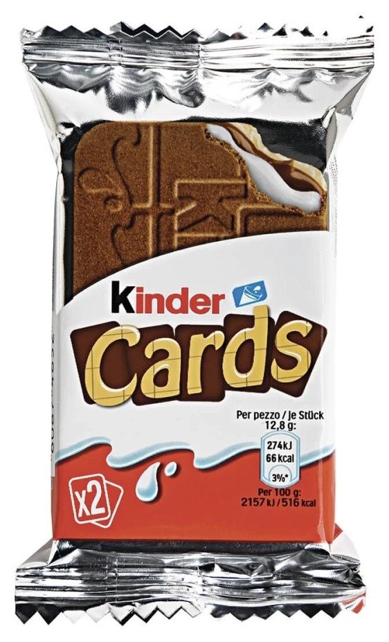 Φωτογραφία προϊόντος: Σοκολάτα Kinder Cards 25.6gr (340058570)