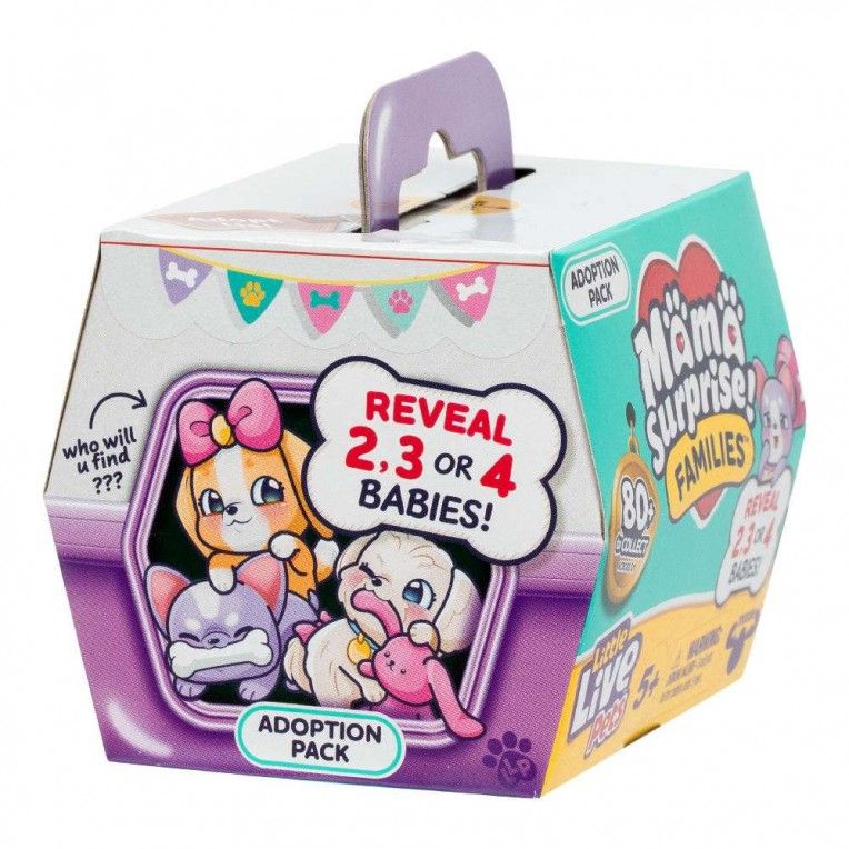 Φωτογραφία προϊόντος: Giochi Preziosi Little Live Pets Mama Surprise Families Σκυλάκια (LP305000)