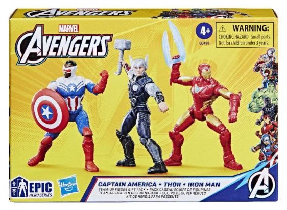 Φωτογραφία προϊόντος: Hasbro Avengers Epic Hero Series 3 Φιγούρες 10 εκ. (G0438)