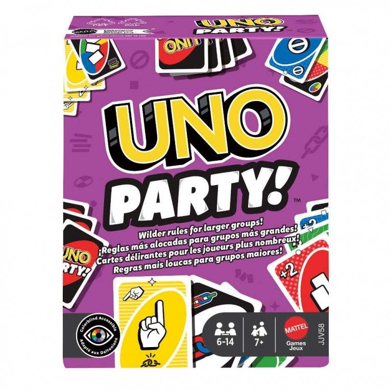 Φωτογραφία προϊόντος: Επιτραπέζιο Νέο Uno Party (JJV58)