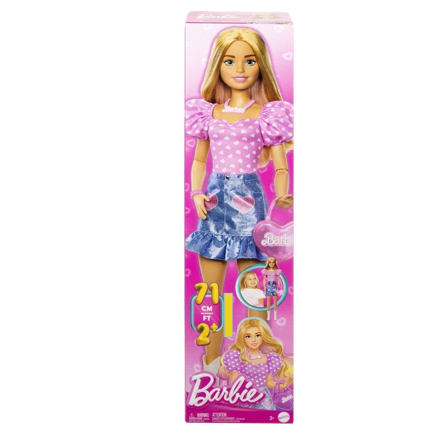 Φωτογραφία προϊόντος: Mattel Barbie Νέα Μεγάλη Κούκλα (HYT84)