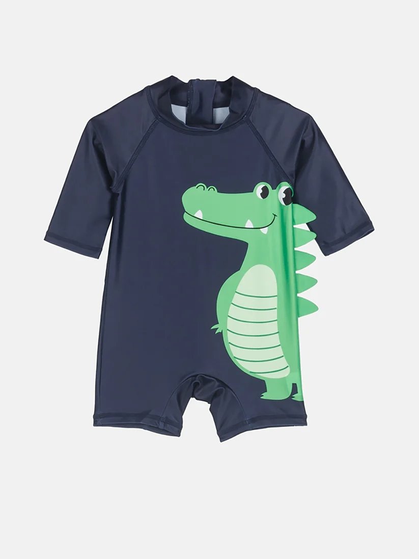 Φωτογραφία προϊόντος: Joyce Baby Μαγιώ Dinosaur Μπλε-Πράσινο (2542801-3Μ)
