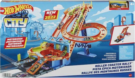 Φωτογραφία προϊόντος: Mattel Hot Wheels City Πίστα Ράλι Τρενάκι Λούνα Παρκ (HJV69)