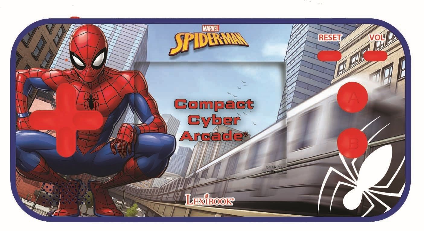 Φωτογραφία προϊόντος: Real Fun Toys Lexibook Κονσόλα Compact Cyber Arcade Spiderman (25.JL2367SP)