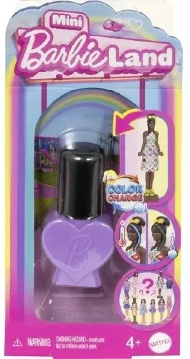 Φωτογραφία προϊόντος: Mattel Mini Barbieland Fashionistas Βερνίκι Νυχιών-10 Σχέδια (JCP97)